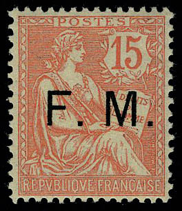 Lot 972 - France timbres de franchise - Francois Feldman F.C.N.P François FELDMAN sale #127 Lot 972 - France timbres de franchise - Francois Feldman F.C.N.P François FELDMAN sale #127