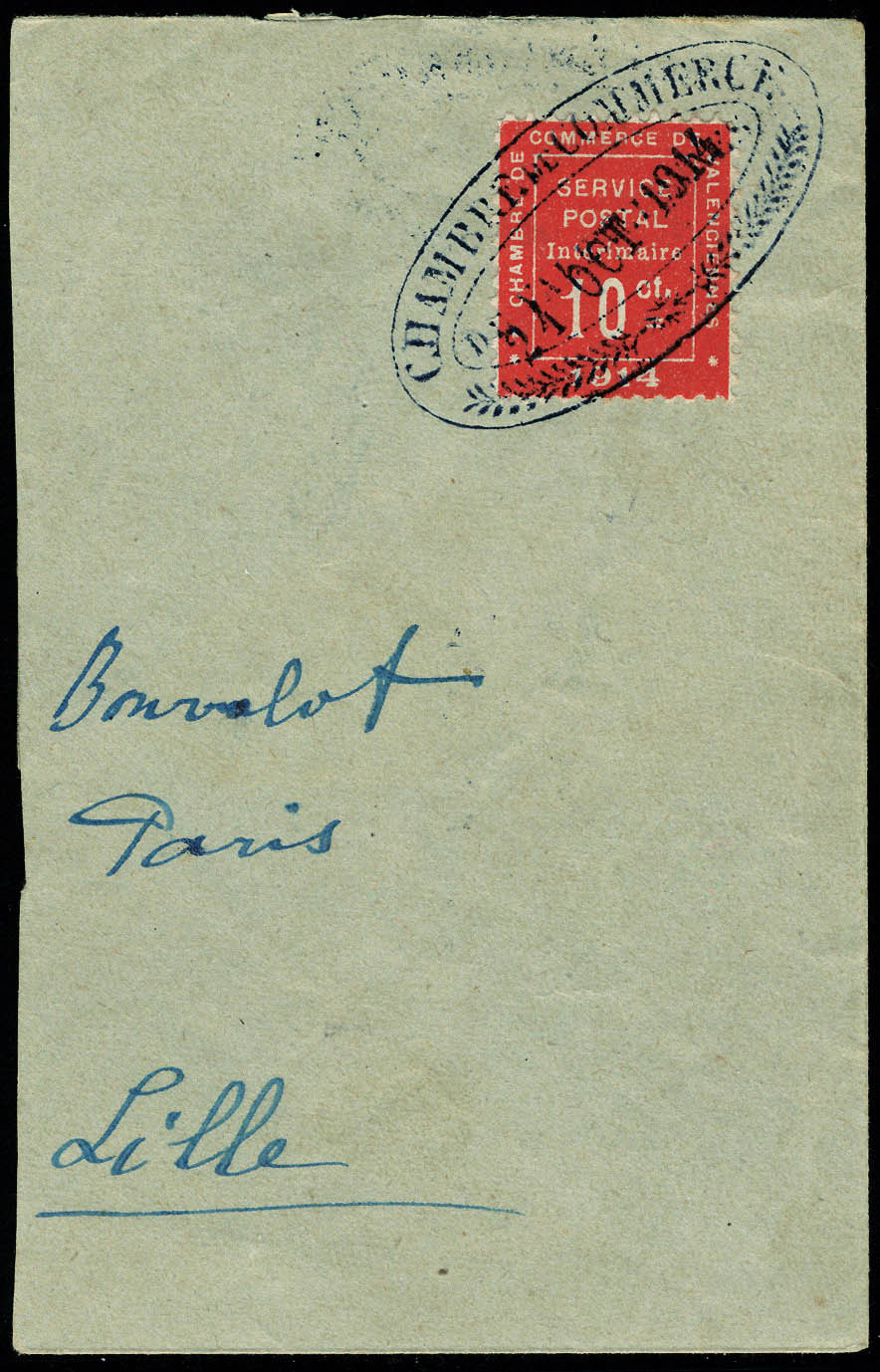 Lot 987 - France timbres de guerre -  Francois Feldman F.C.N.P François FELDMAN sale #127