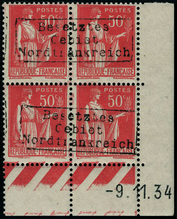 Lot 993 - France timbres de guerre -  Francois Feldman F.C.N.P François FELDMAN sale #127