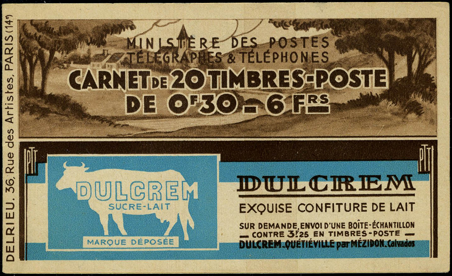 Lot 1007 - France carnets -  Francois Feldman F.C.N.P François FELDMAN sale #128