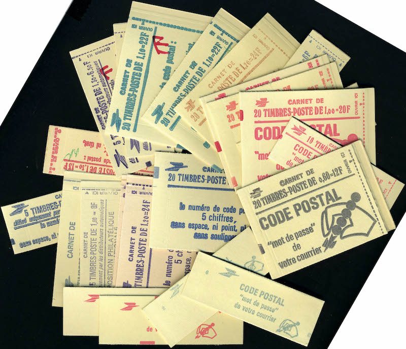 Lot 1052 - France carnets -  Francois Feldman F.C.N.P François FELDMAN sale #128