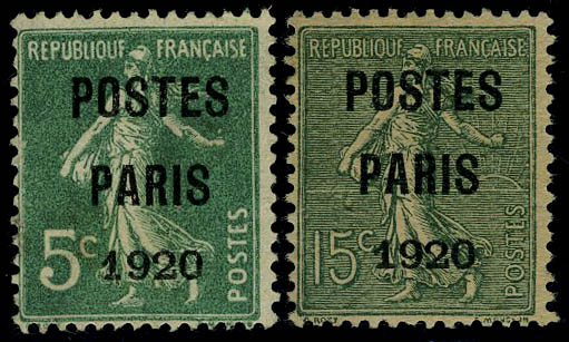 Lot 1075 - France preobliteres -  Francois Feldman F.C.N.P François FELDMAN sale #128