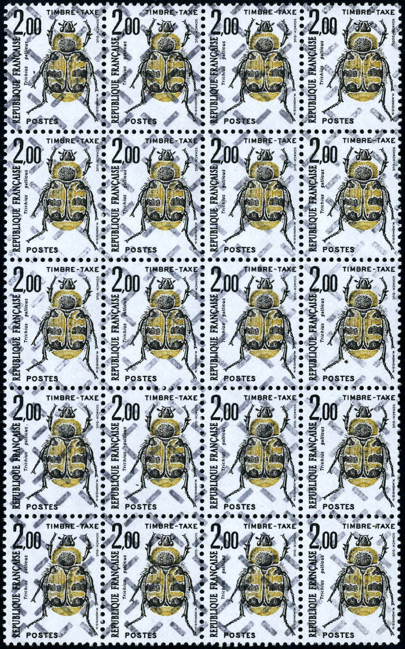 Lot 1184 - France timbres-taxe - Francois Feldman F.C.N.P François FELDMAN sale #128 Lot 1184 - France timbres-taxe - Francois Feldman F.C.N.P François FELDMAN sale #128