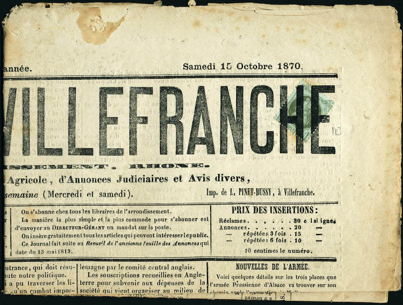 Lot 120 - France second empire -  Francois Feldman F.C.N.P François FELDMAN sale #128