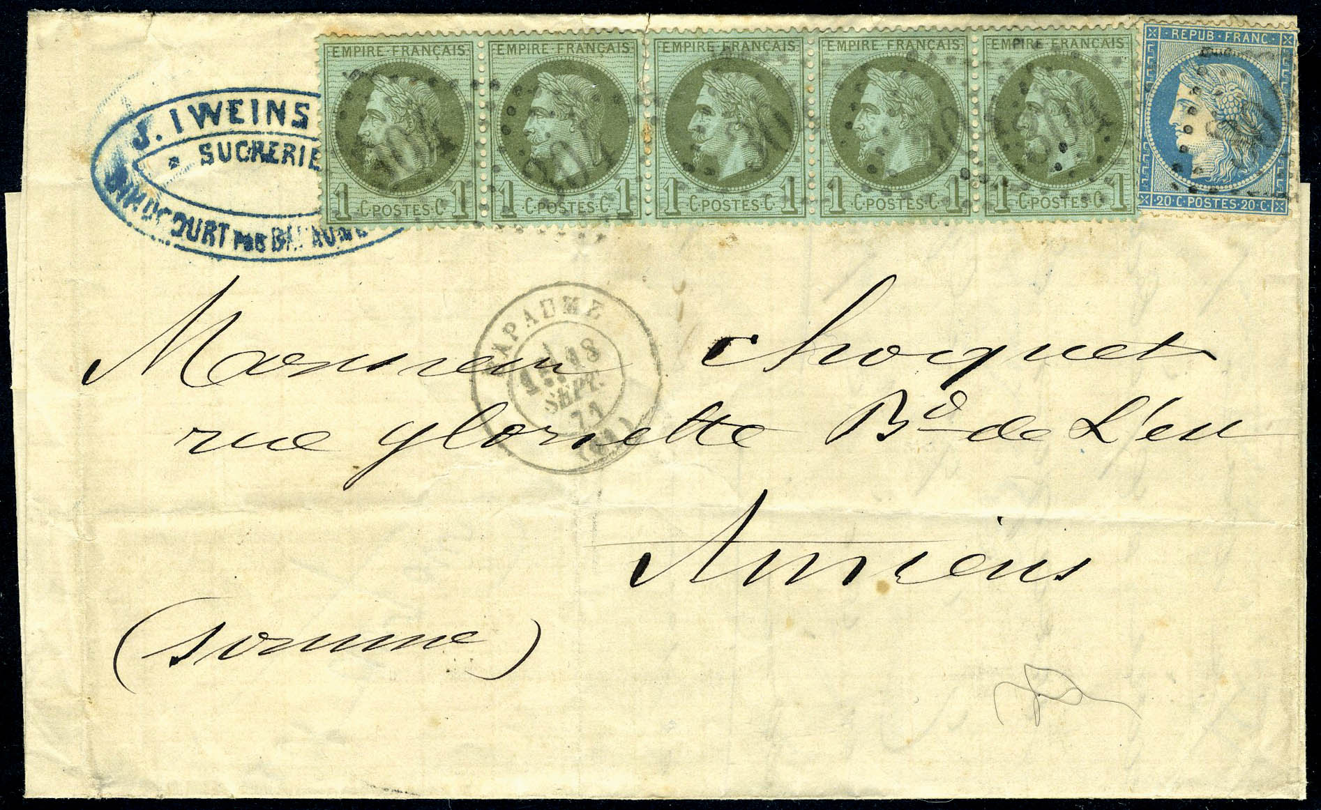 Lot 121 - France second empire -  Francois Feldman F.C.N.P François FELDMAN sale #128