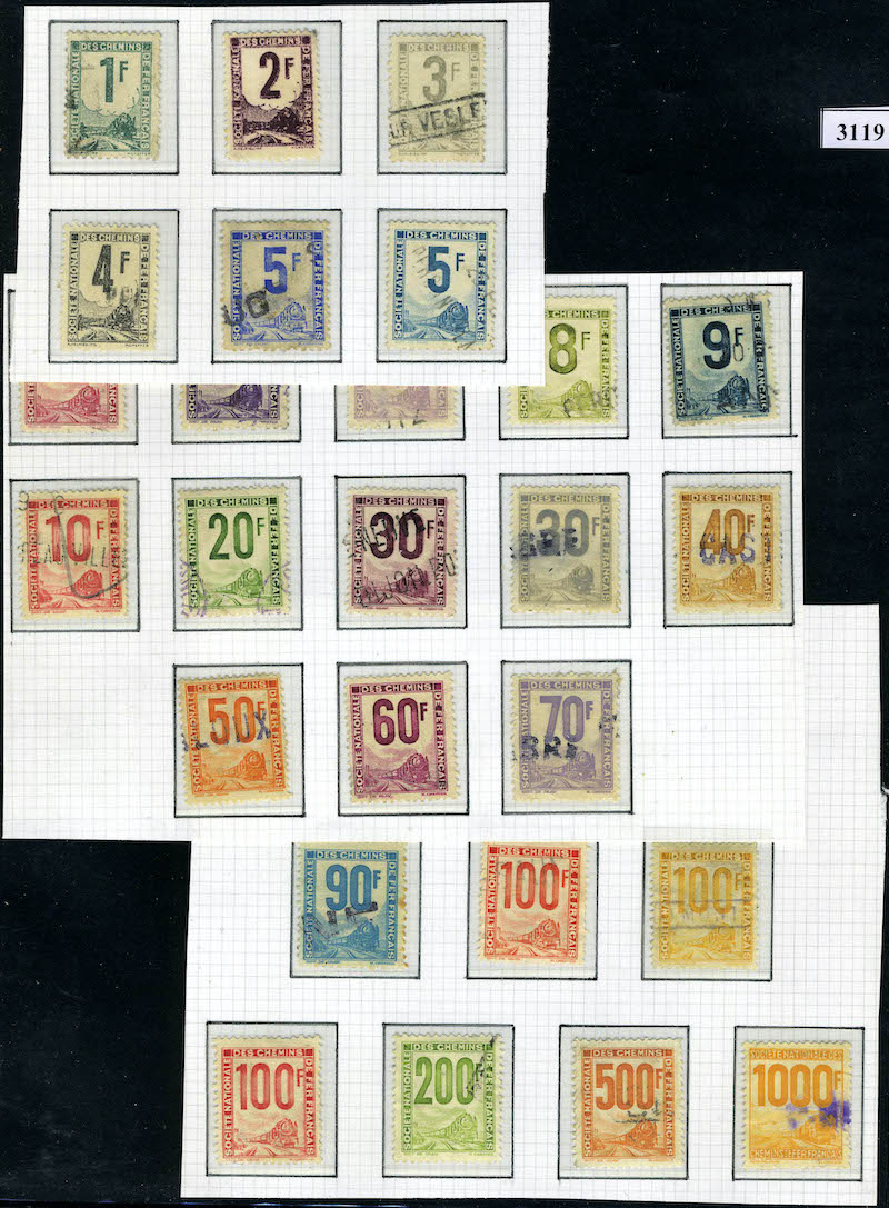 Lot 1216 - France COLIS POSTAUX (C.P. & AUTRES) -  Francois Feldman F.C.N.P François FELDMAN sale #128