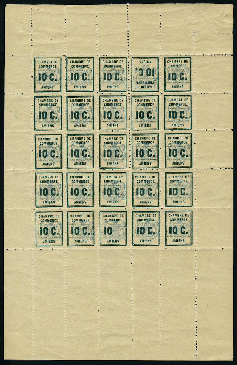 Lot 1230 - France timbres de grève -  Francois Feldman F.C.N.P François FELDMAN sale #128
