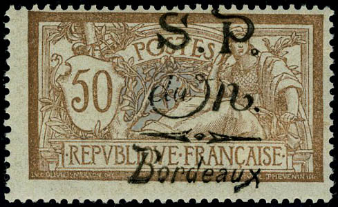 Lot 1252 - France POSTES MONTENEGRO A BORDEAUX -  Francois Feldman F.C.N.P François FELDMAN sale #128
