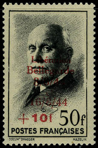 Lot 1270 - France timbres de liberation - cat. mayer -  Francois Feldman F.C.N.P François FELDMAN sale #128