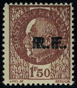 Lot 1272 - France timbres de liberation - cat. mayer -  Francois Feldman F.C.N.P François FELDMAN sale #128