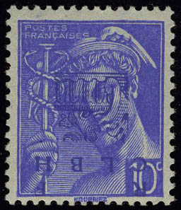 Lot 1284 - France timbres de liberation - cat. mayer -  Francois Feldman F.C.N.P François FELDMAN sale #128