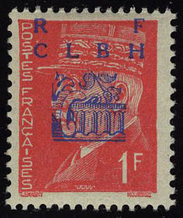 Lot 1294 - France timbres de liberation - cat. mayer -  Francois Feldman F.C.N.P François FELDMAN sale #128