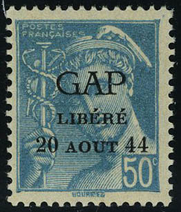 Lot 1296 - France timbres de liberation - cat. mayer -  Francois Feldman F.C.N.P François FELDMAN sale #128