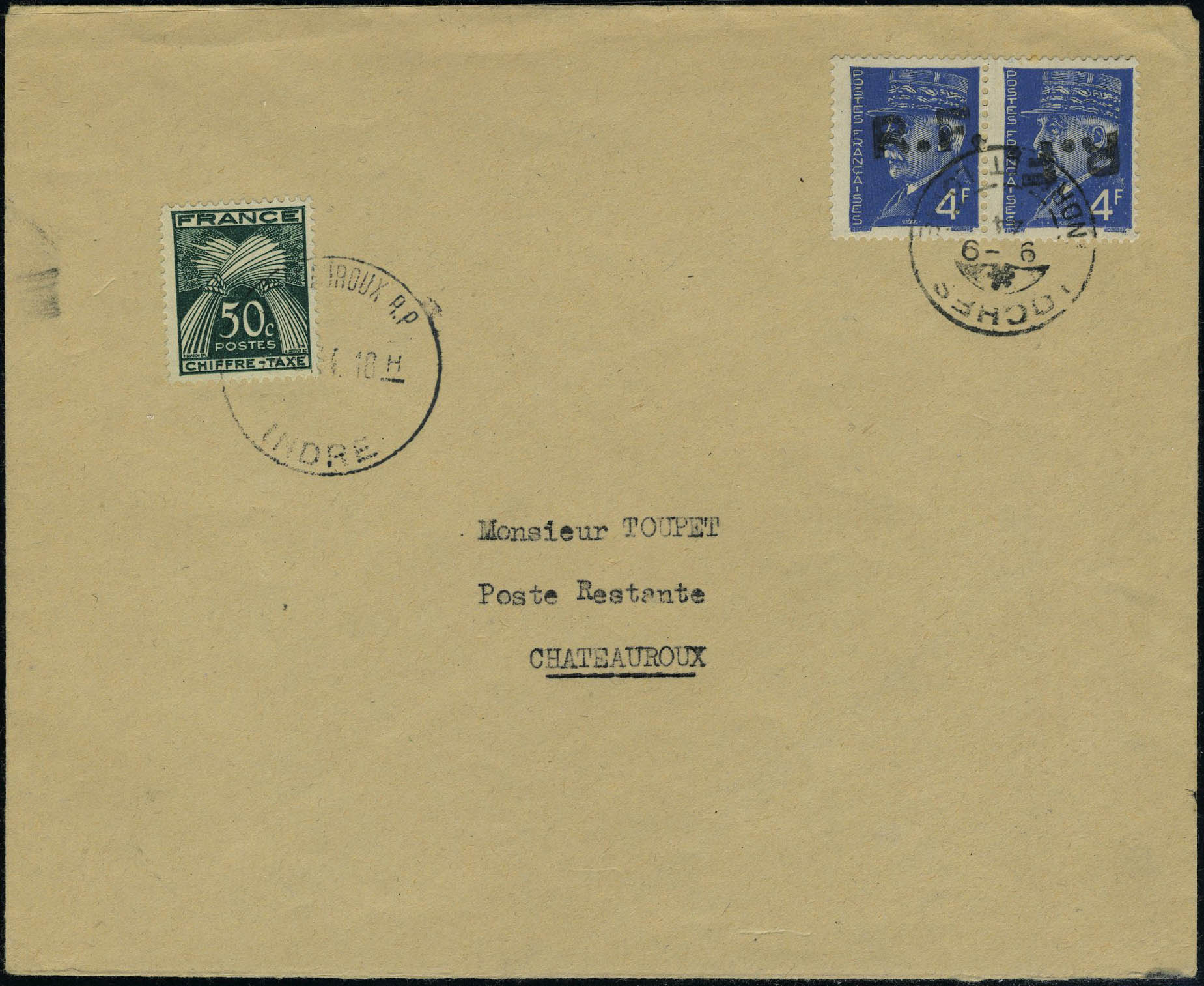 Lot 1304 - France timbres de liberation - cat. mayer -  Francois Feldman F.C.N.P François FELDMAN sale #128