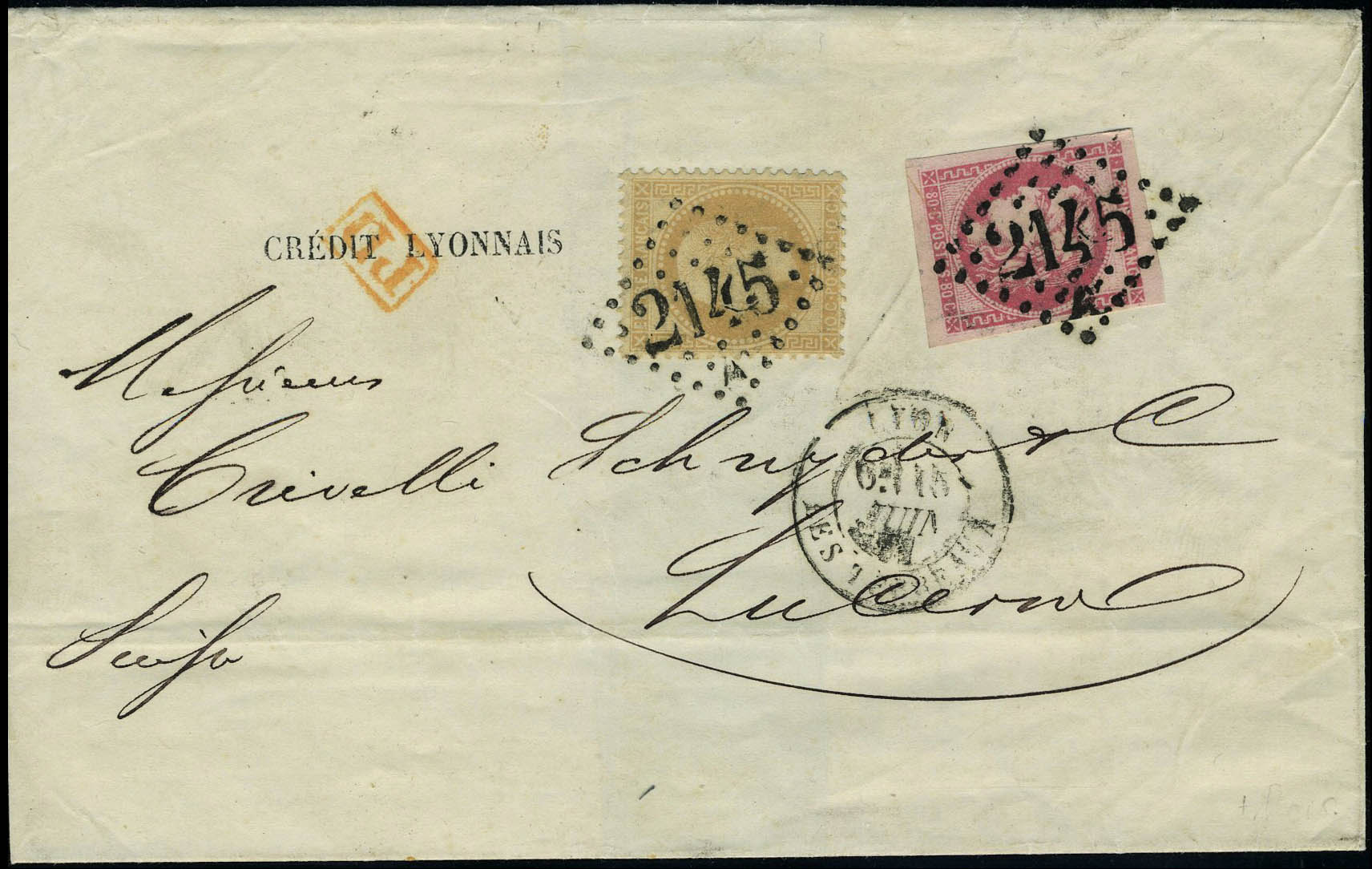 Lot 131 - France second empire -  Francois Feldman F.C.N.P François FELDMAN sale #128
