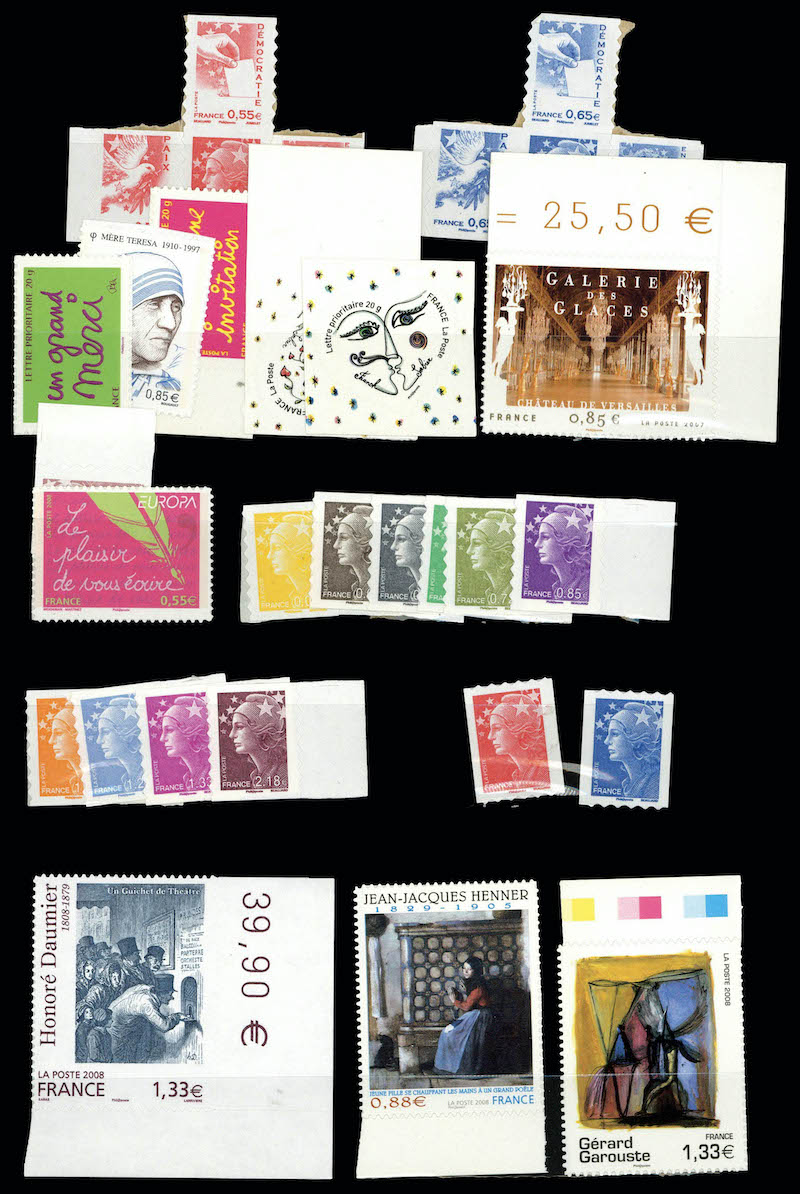Lot 1361 - France AUTO ADHESIFS -  Francois Feldman F.C.N.P François FELDMAN sale #128