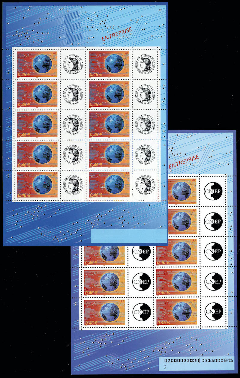 Lot 1383 - France TIMBRES POSTE AV VIGNETTES PERSONALISEES - Francois Feldman F.C.N.P François FELDMAN sale #128 Lot 1383 - France TIMBRES POSTE AV VIGNETTES PERSONALISEES - Francois Feldman F.C.N.P François FELDMAN sale #128