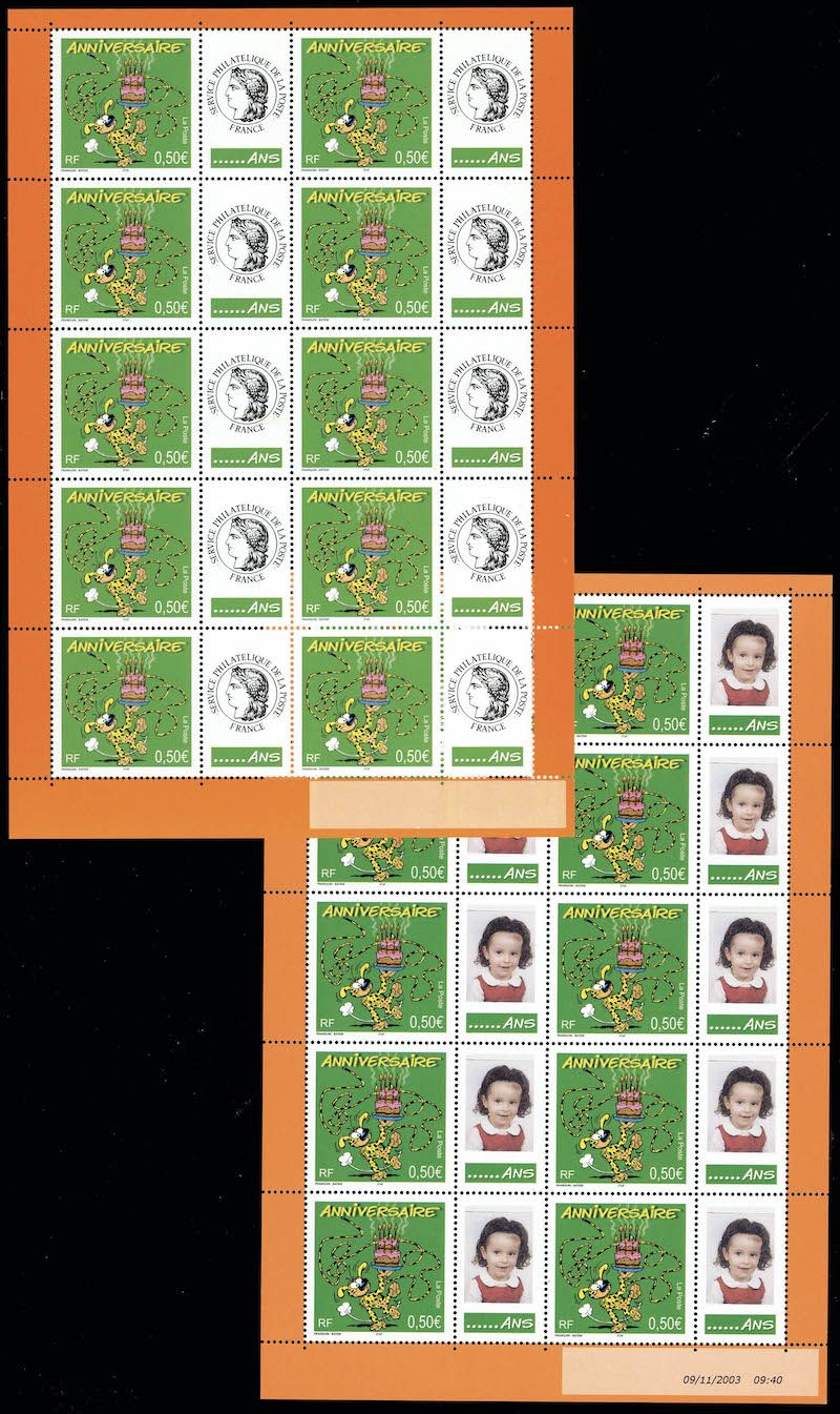 Lot 1387 - France TIMBRES POSTE AV VIGNETTES PERSONALISEES - Francois Feldman F.C.N.P François FELDMAN sale #128 Lot 1387 - France TIMBRES POSTE AV VIGNETTES PERSONALISEES - Francois Feldman F.C.N.P François FELDMAN sale #128