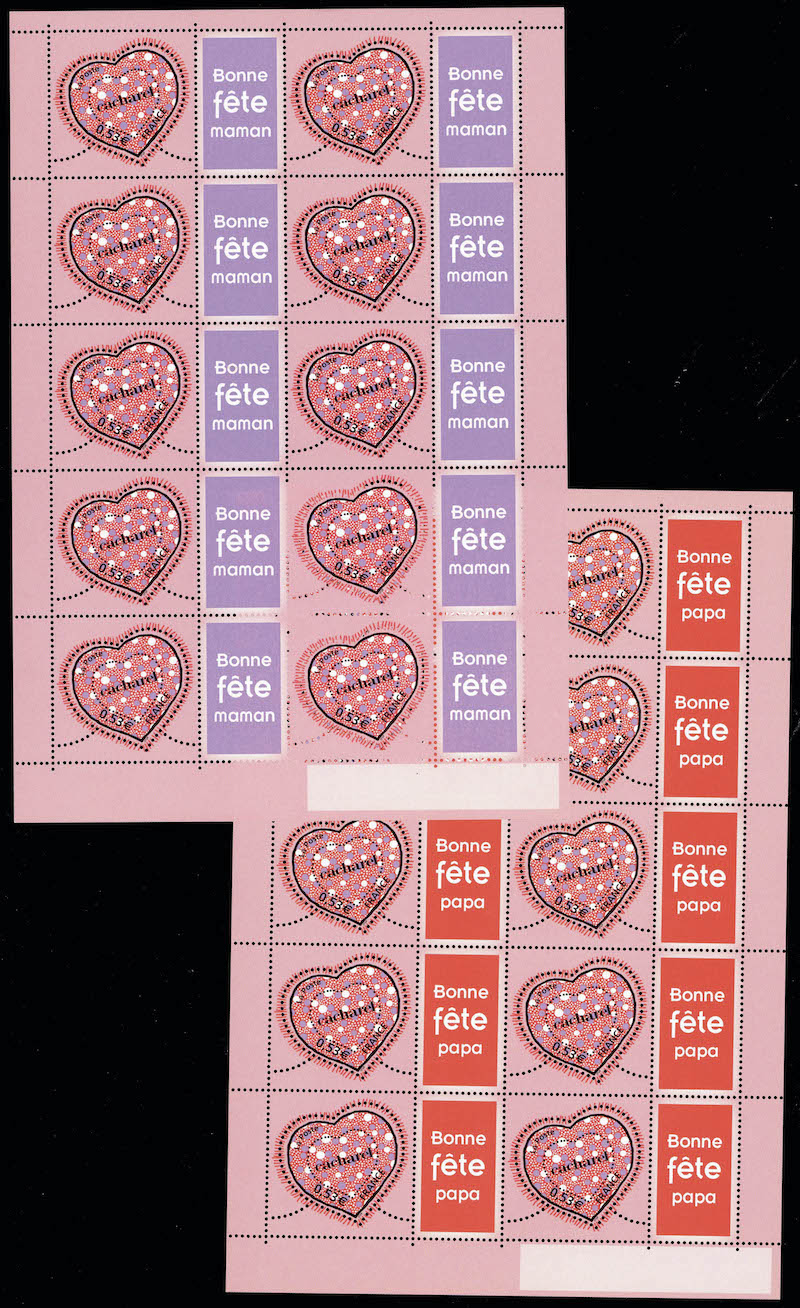 Lot 1392 - France TIMBRES POSTE AV VIGNETTES PERSONALISEES - Francois Feldman F.C.N.P François FELDMAN sale #128 Lot 1392 - France TIMBRES POSTE AV VIGNETTES PERSONALISEES - Francois Feldman F.C.N.P François FELDMAN sale #128