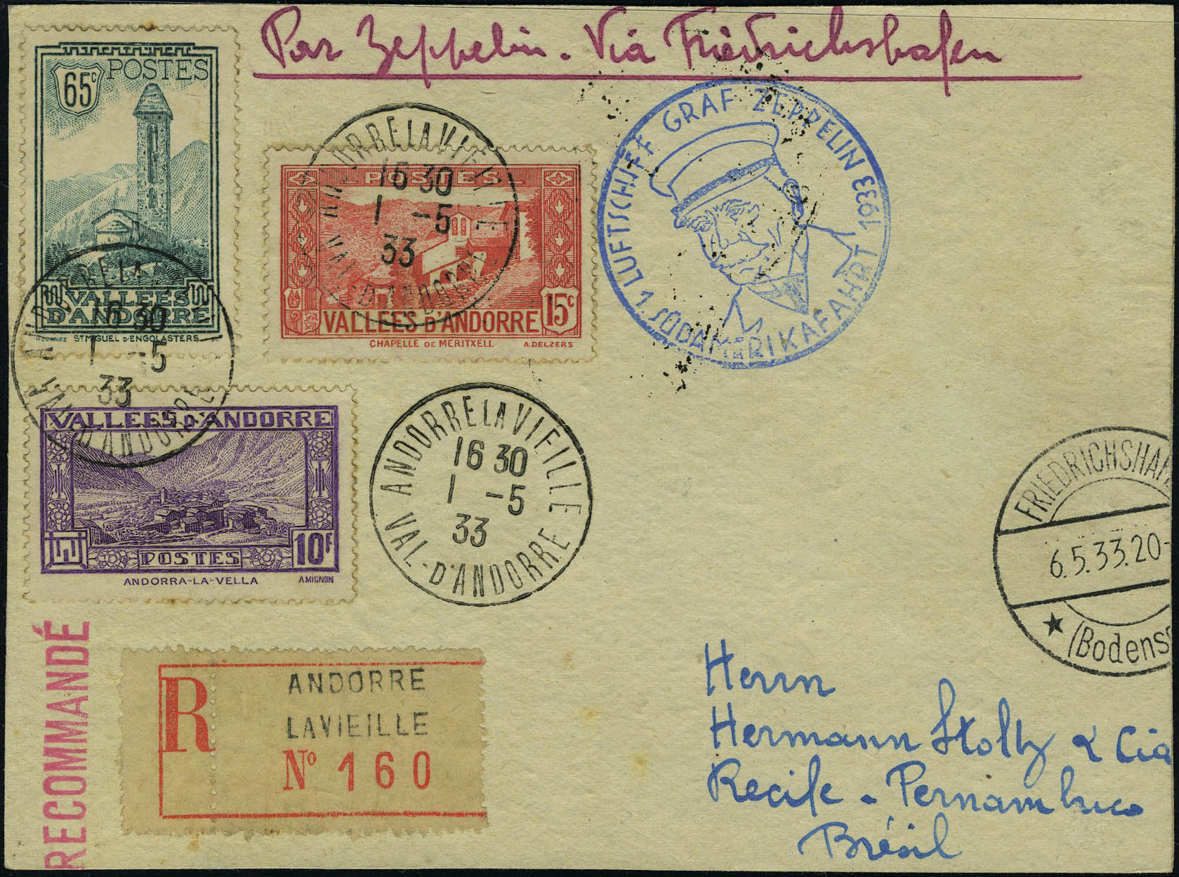 Lot 1479 - MONACO, FRENCH COLONIES A-Z INCLUDING RARITIES ANDORRE, POSTE AERIENNE -  Francois Feldman F.C.N.P François FELDMAN sale #128