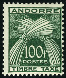 Lot 1486 - MONACO, FRENCH COLONIES A-Z INCLUDING RARITIES ANDORRE, TIMBRES-TAXE - Francois Feldman F.C.N.P François FELDMAN sale #128 Lot 1486 - MONACO, FRENCH COLONIES A-Z INCLUDING RARITIES ANDORRE, TIMBRES-TAXE - Francois Feldman F.C.N.P François FELDMAN sale #128