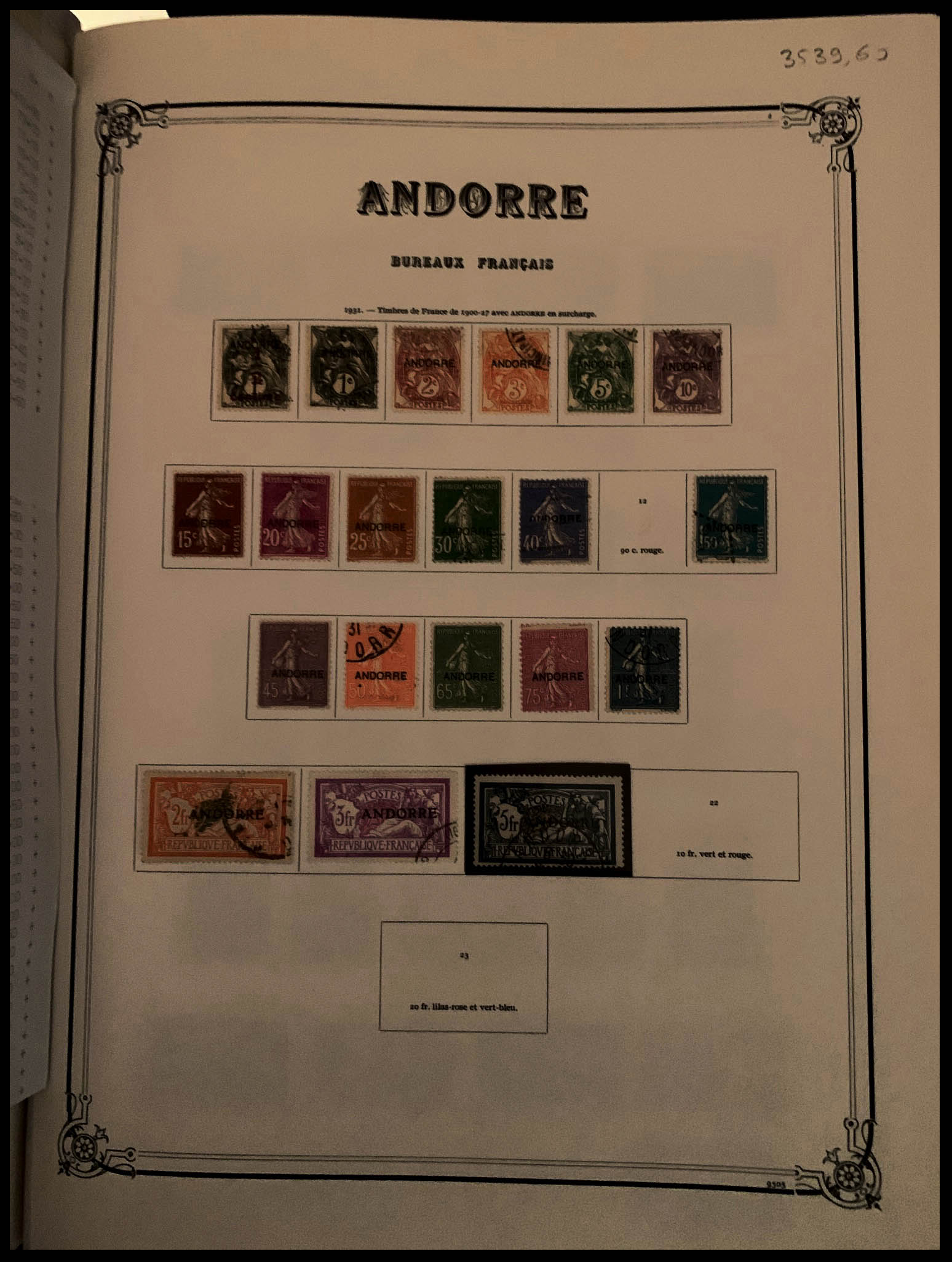 Lot 1491 - MONACO, FRENCH COLONIES A-Z INCLUDING RARITIES ANDORRE, LOTS & COLLECTIONS - Francois Feldman F.C.N.P François FELDMAN sale #128 Lot 1491 - MONACO, FRENCH COLONIES A-Z INCLUDING RARITIES ANDORRE, LOTS & COLLECTIONS - Francois Feldman F.C.N.P François FELDMAN sale #128