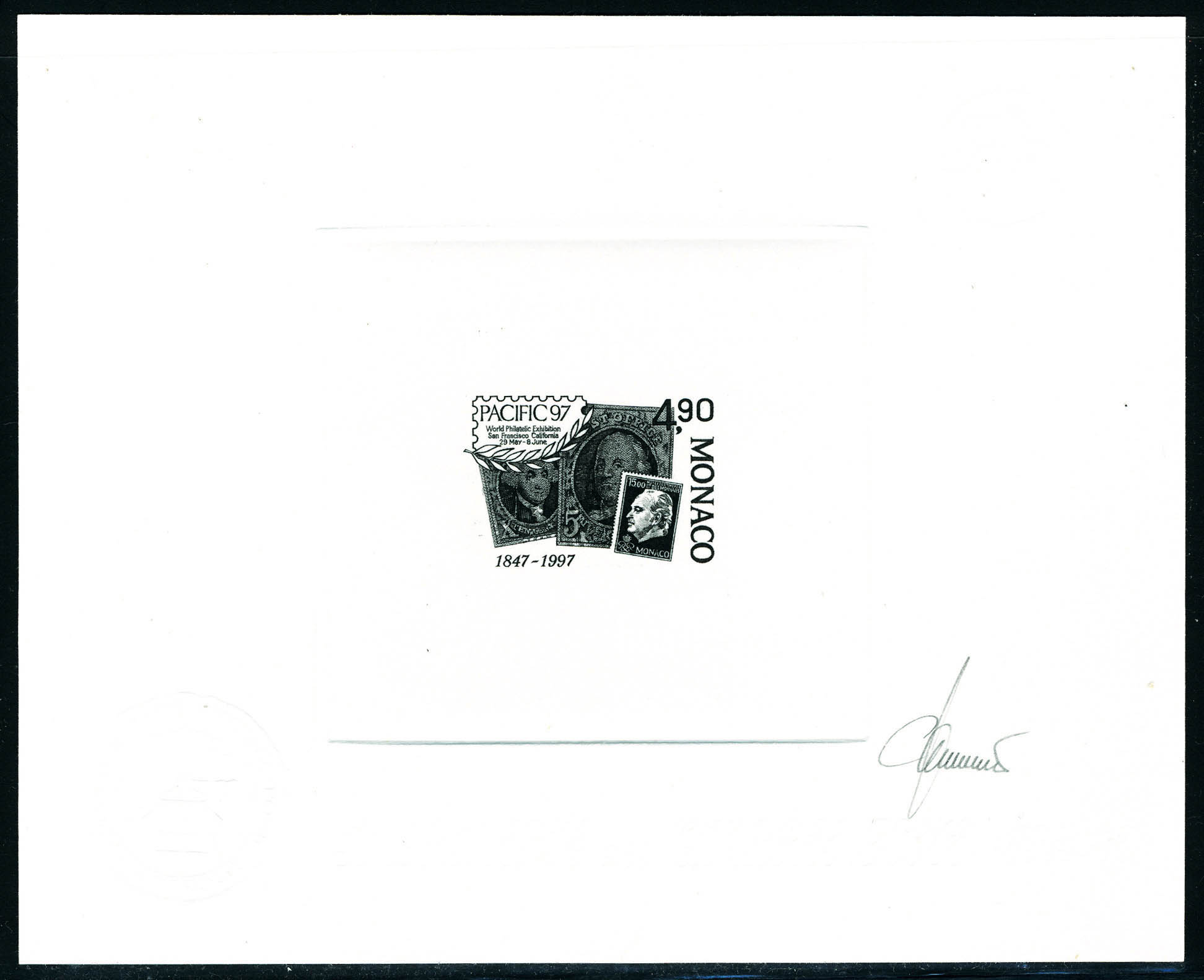 Lot 1538 - MONACO, FRENCH COLONIES A-Z INCLUDING RARITIES Monaco - Francois Feldman F.C.N.P François FELDMAN sale #128 Lot 1538 - MONACO, FRENCH COLONIES A-Z INCLUDING RARITIES Monaco - Francois Feldman F.C.N.P François FELDMAN sale #128