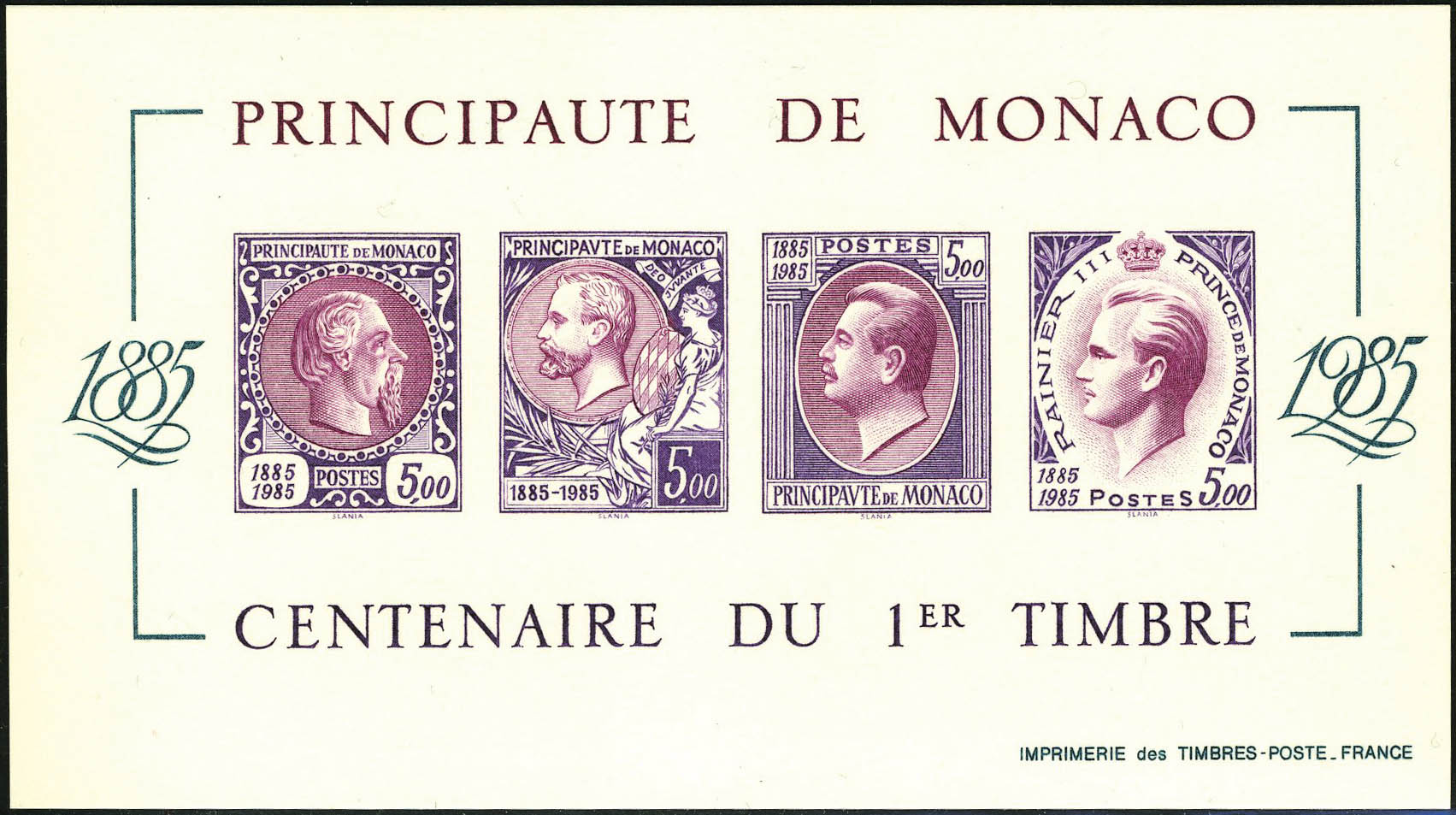 Lot 1566 - MONACO, FRENCH COLONIES A-Z INCLUDING RARITIES MONACO, BLOCS & FEUILLETS - Francois Feldman F.C.N.P François FELDMAN sale #128 Lot 1566 - MONACO, FRENCH COLONIES A-Z INCLUDING RARITIES MONACO, BLOCS & FEUILLETS - Francois Feldman F.C.N.P François FELDMAN sale #128