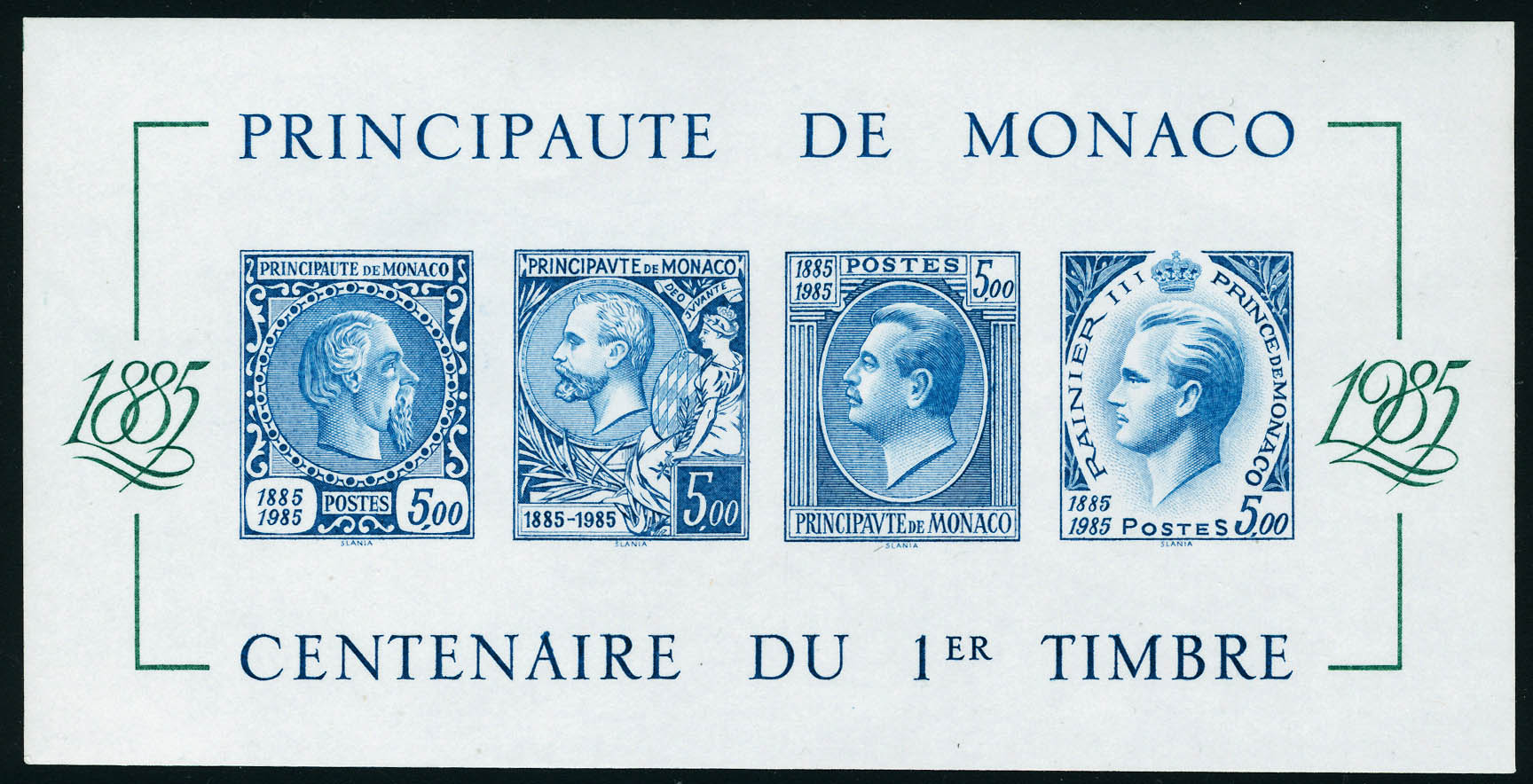 Lot 1567 - MONACO, FRENCH COLONIES A-Z INCLUDING RARITIES MONACO, BLOCS & FEUILLETS - Francois Feldman F.C.N.P François FELDMAN sale #128 Lot 1567 - MONACO, FRENCH COLONIES A-Z INCLUDING RARITIES MONACO, BLOCS & FEUILLETS - Francois Feldman F.C.N.P François FELDMAN sale #128