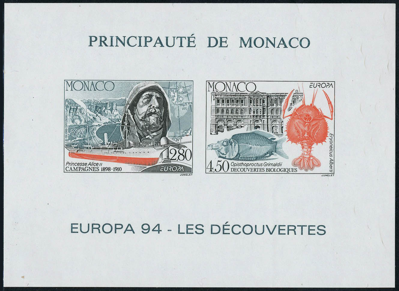 Lot 1588 - MONACO, FRENCH COLONIES A-Z INCLUDING RARITIES MONACO, BLOCS SPECIAUX GOMMES - Francois Feldman F.C.N.P François FELDMAN sale #128 Lot 1588 - MONACO, FRENCH COLONIES A-Z INCLUDING RARITIES MONACO, BLOCS SPECIAUX GOMMES - Francois Feldman F.C.N.P François FELDMAN sale #128