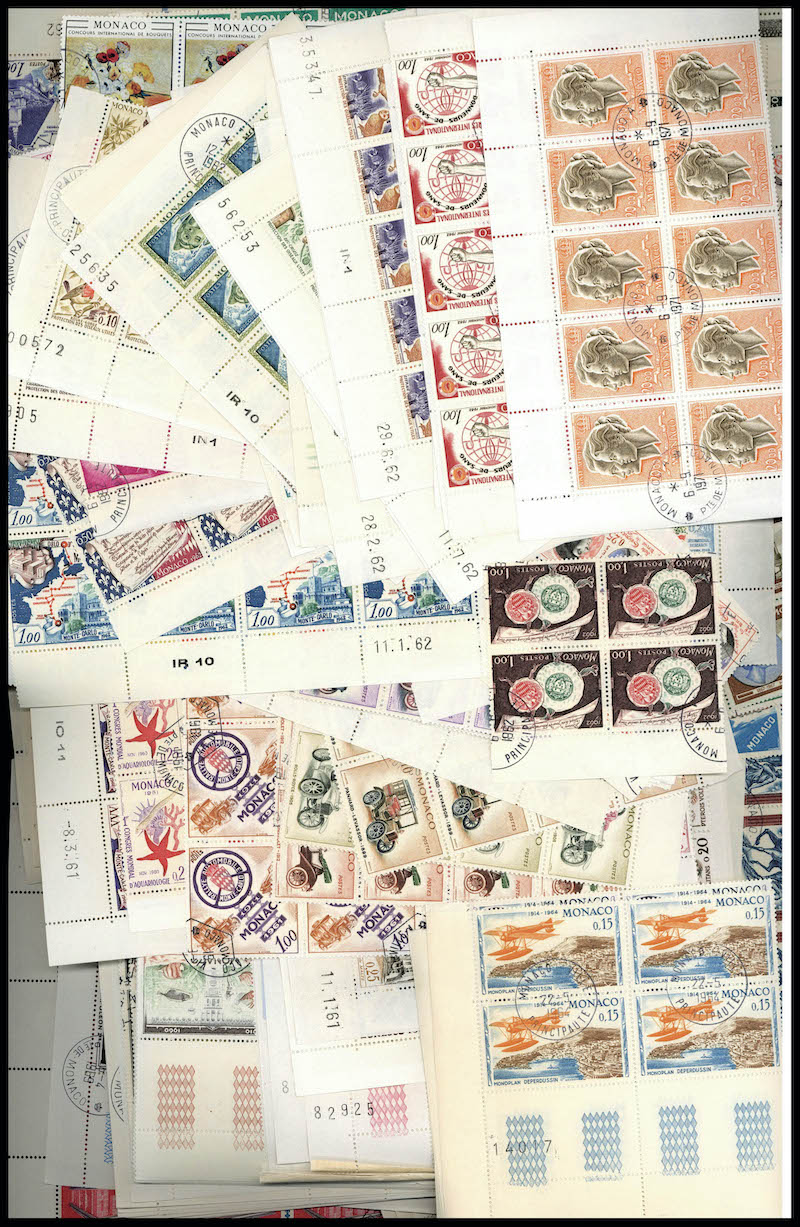 Lot 1594 - MONACO, FRENCH COLONIES A-Z INCLUDING RARITIES MONACO, LOTS & COLLECTIONS - Francois Feldman F.C.N.P François FELDMAN sale #128 Lot 1594 - MONACO, FRENCH COLONIES A-Z INCLUDING RARITIES MONACO, LOTS & COLLECTIONS - Francois Feldman F.C.N.P François FELDMAN sale #128