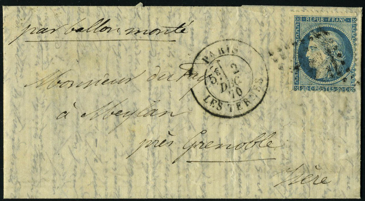 Lot 16 - France ballons montés -  Francois Feldman F.C.N.P François FELDMAN sale #128