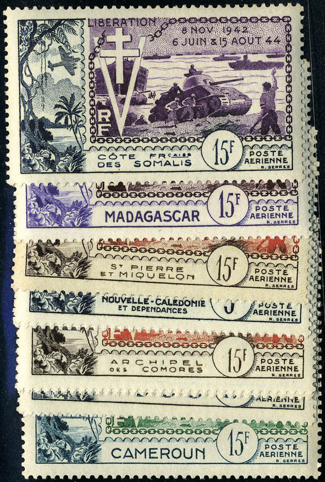 Lot 1611 - MONACO, FRENCH COLONIES A-Z INCLUDING RARITIES series coloniales -  Francois Feldman F.C.N.P François FELDMAN sale #128