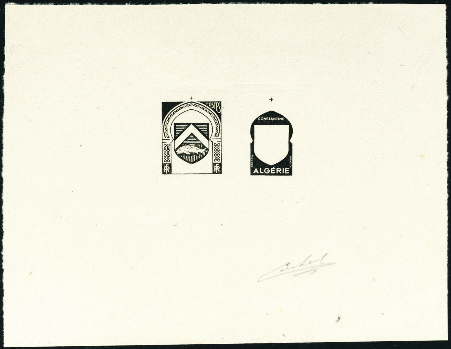 Lot 1697 - MONACO, FRENCH COLONIES A-Z INCLUDING RARITIES algerie - Francois Feldman F.C.N.P François FELDMAN sale #128 Lot 1697 - MONACO, FRENCH COLONIES A-Z INCLUDING RARITIES algerie - Francois Feldman F.C.N.P François FELDMAN sale #128