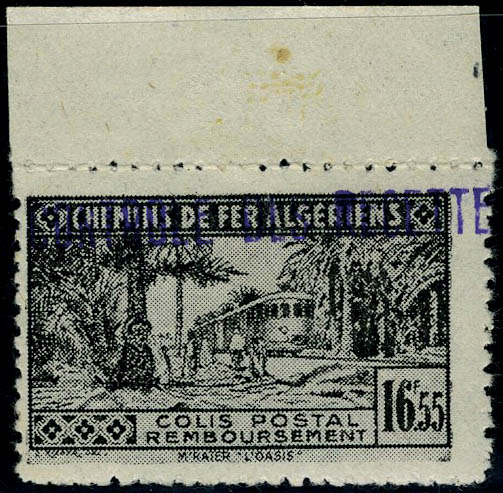 Lot 1719 - MONACO, FRENCH COLONIES A-Z INCLUDING RARITIES ALGERIE, COLIS POSTAUX - Francois Feldman F.C.N.P François FELDMAN sale #128 Lot 1719 - MONACO, FRENCH COLONIES A-Z INCLUDING RARITIES ALGERIE, COLIS POSTAUX - Francois Feldman F.C.N.P François FELDMAN sale #128