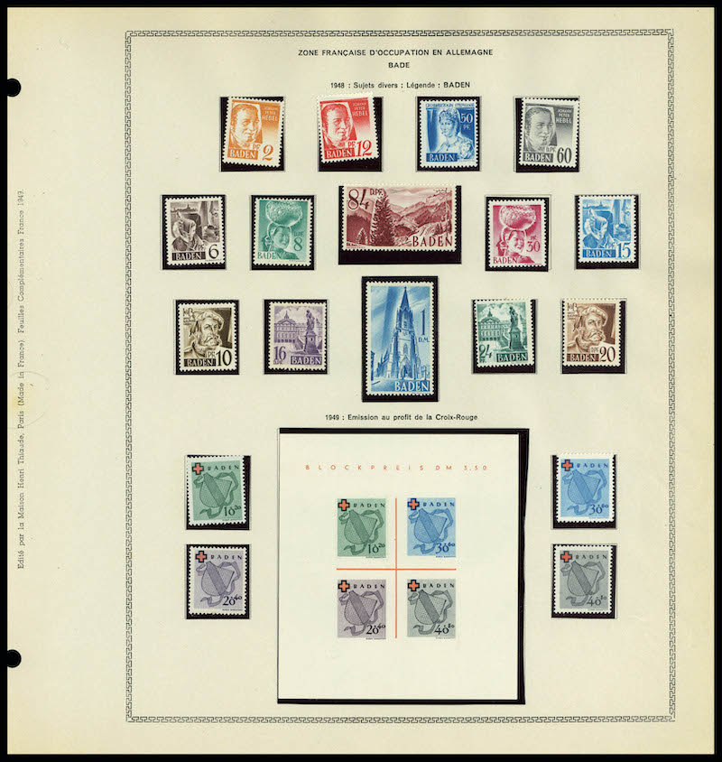 Lot 1722 - MONACO, FRENCH COLONIES A-Z INCLUDING RARITIES ALLEMAGNE OCCUPATION FRANCAISE, LOTS & COLLECTIONS - Francois Feldman F.C.N.P François FELDMAN sale #128 Lot 1722 - MONACO, FRENCH COLONIES A-Z INCLUDING RARITIES ALLEMAGNE OCCUPATION FRANCAISE, LOTS & COLLECTIONS - Francois Feldman F.C.N.P François FELDMAN sale #128