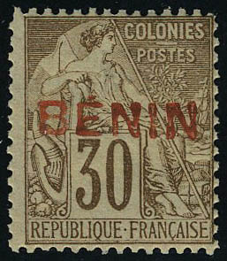 Lot 1742 - MONACO, FRENCH COLONIES A-Z INCLUDING RARITIES Benin -  Francois Feldman F.C.N.P François FELDMAN sale #128