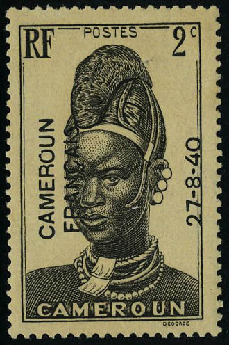 Lot 1763 - MONACO, FRENCH COLONIES A-Z INCLUDING RARITIES Cameroun - Francois Feldman F.C.N.P François FELDMAN sale #128 Lot 1763 - MONACO, FRENCH COLONIES A-Z INCLUDING RARITIES Cameroun - Francois Feldman F.C.N.P François FELDMAN sale #128