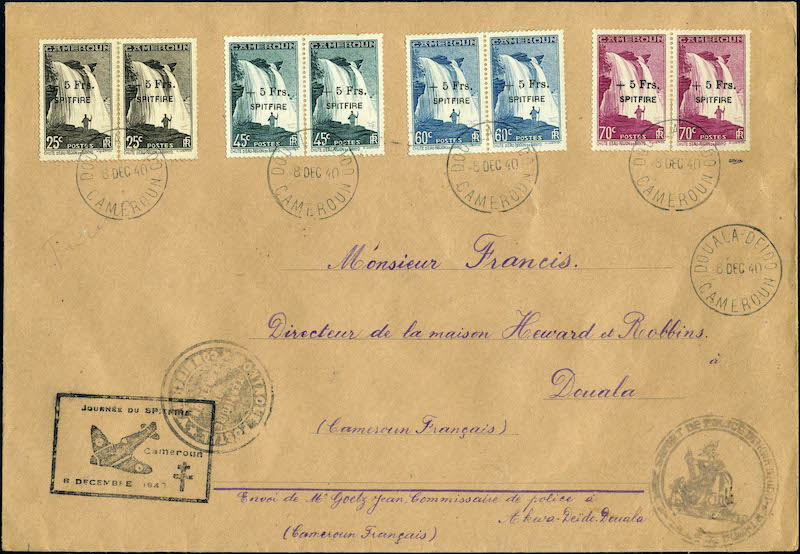 Lot 1767 - MONACO, FRENCH COLONIES A-Z INCLUDING RARITIES Cameroun - Francois Feldman F.C.N.P François FELDMAN sale #128 Lot 1767 - MONACO, FRENCH COLONIES A-Z INCLUDING RARITIES Cameroun - Francois Feldman F.C.N.P François FELDMAN sale #128