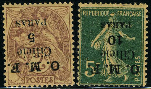 Lot 1816 - MONACO, FRENCH COLONIES A-Z INCLUDING RARITIES cilicie - Francois Feldman F.C.N.P François FELDMAN sale #128 Lot 1816 - MONACO, FRENCH COLONIES A-Z INCLUDING RARITIES cilicie - Francois Feldman F.C.N.P François FELDMAN sale #128