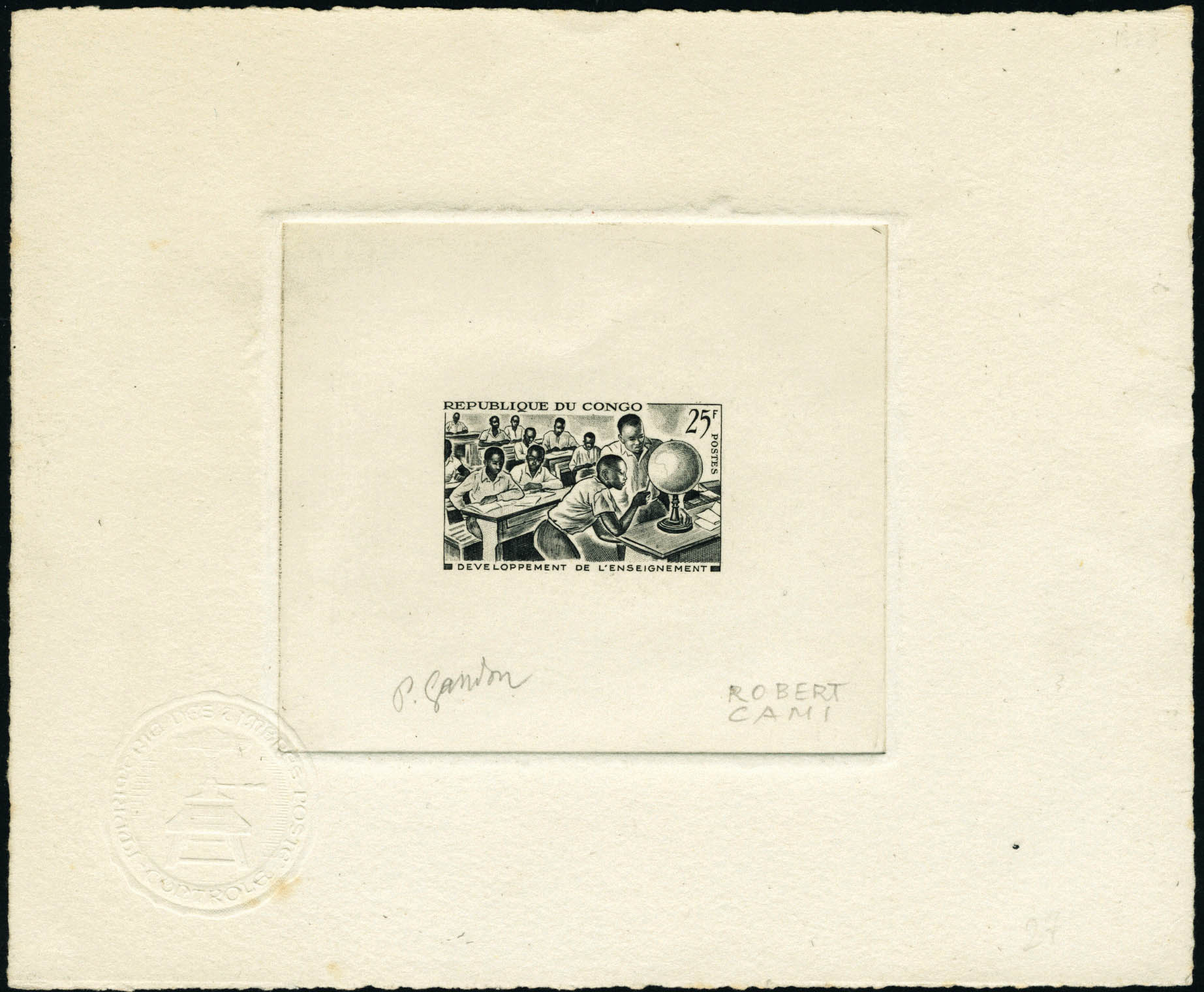 Lot 1845 - MONACO, FRENCH COLONIES A-Z INCLUDING RARITIES congo - Francois Feldman F.C.N.P François FELDMAN sale #128 Lot 1845 - MONACO, FRENCH COLONIES A-Z INCLUDING RARITIES congo - Francois Feldman F.C.N.P François FELDMAN sale #128