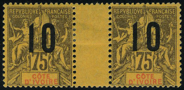 Lot 1859 - MONACO, FRENCH COLONIES A-Z INCLUDING RARITIES cote d'ivoire -  Francois Feldman F.C.N.P François FELDMAN sale #128