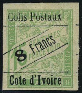 Lot 1874 - MONACO, FRENCH COLONIES A-Z INCLUDING RARITIES COTE D'IVOIRE, COLIS POSTAUX -  Francois Feldman F.C.N.P François FELDMAN sale #128
