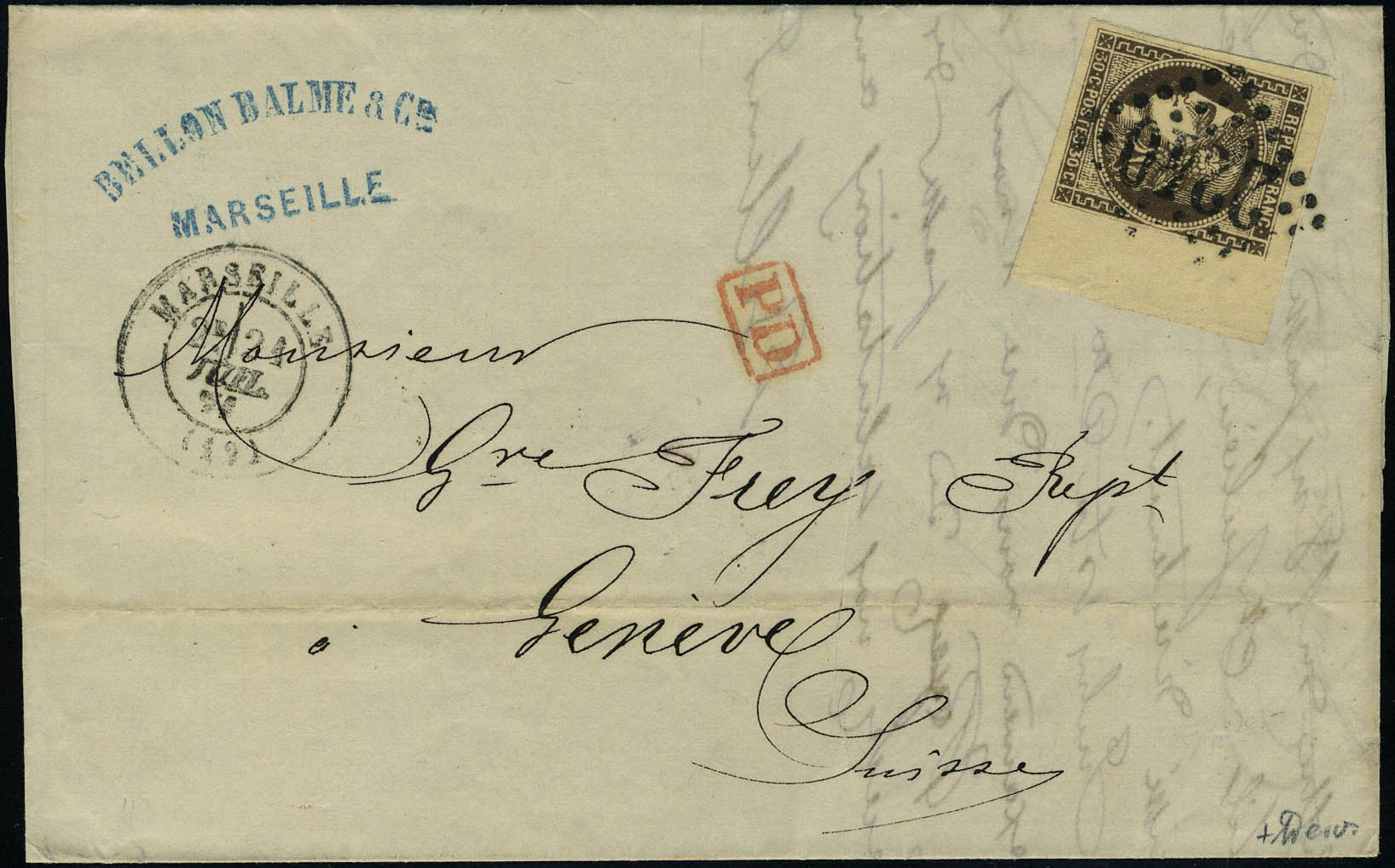 Lot 192 - France gouvernement provisoire -  Francois Feldman F.C.N.P François FELDMAN sale #128