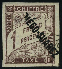 Lot 1925 - MONACO, FRENCH COLONIES A-Z INCLUDING RARITIES DIEGO SUAREZ, TIMBRES-TAXE -  Francois Feldman F.C.N.P François FELDMAN sale #128