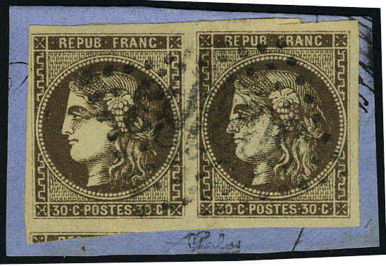 Lot 193 - France gouvernement provisoire -  Francois Feldman F.C.N.P François FELDMAN sale #128