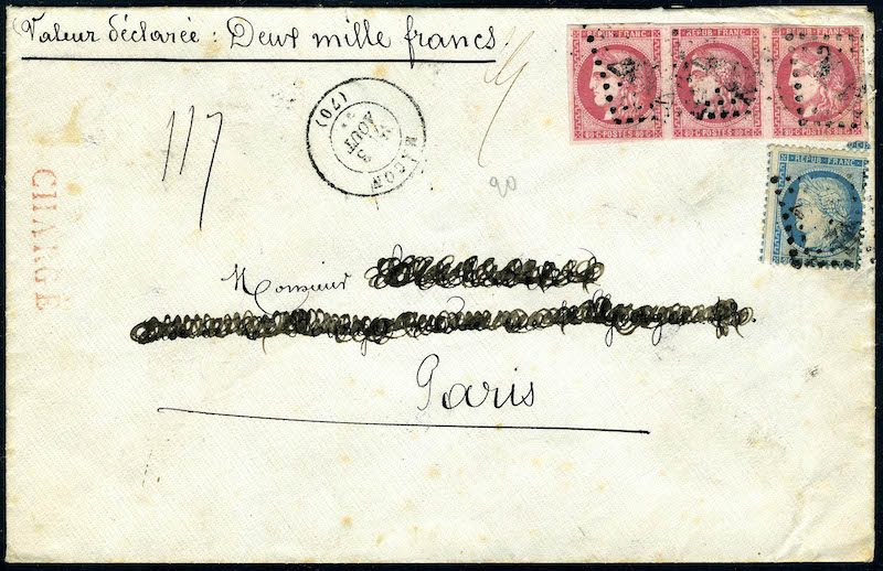 Lot 194 - France gouvernement provisoire -  Francois Feldman F.C.N.P François FELDMAN sale #128