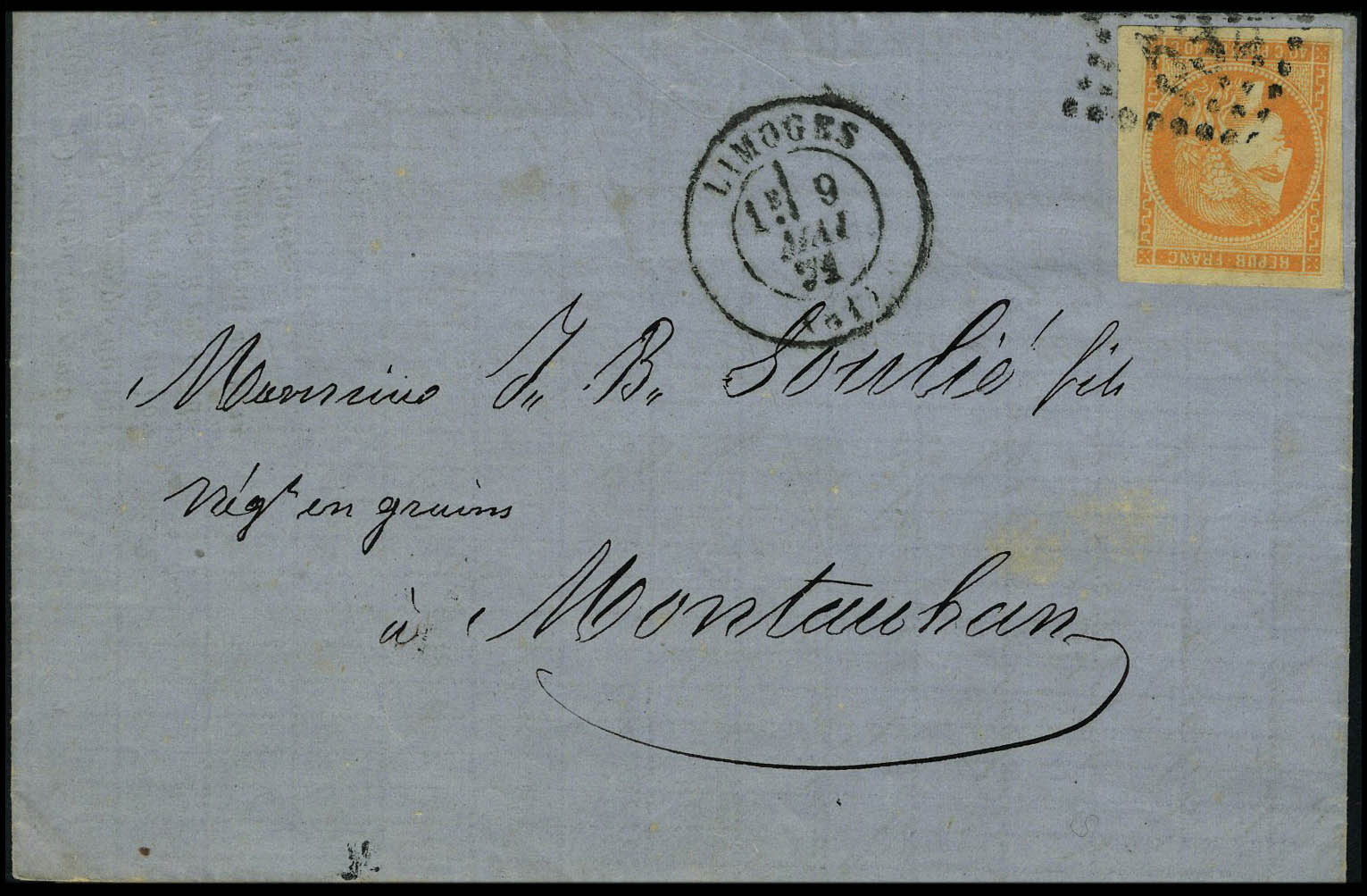 Lot 195 - France gouvernement provisoire -  Francois Feldman F.C.N.P François FELDMAN sale #128