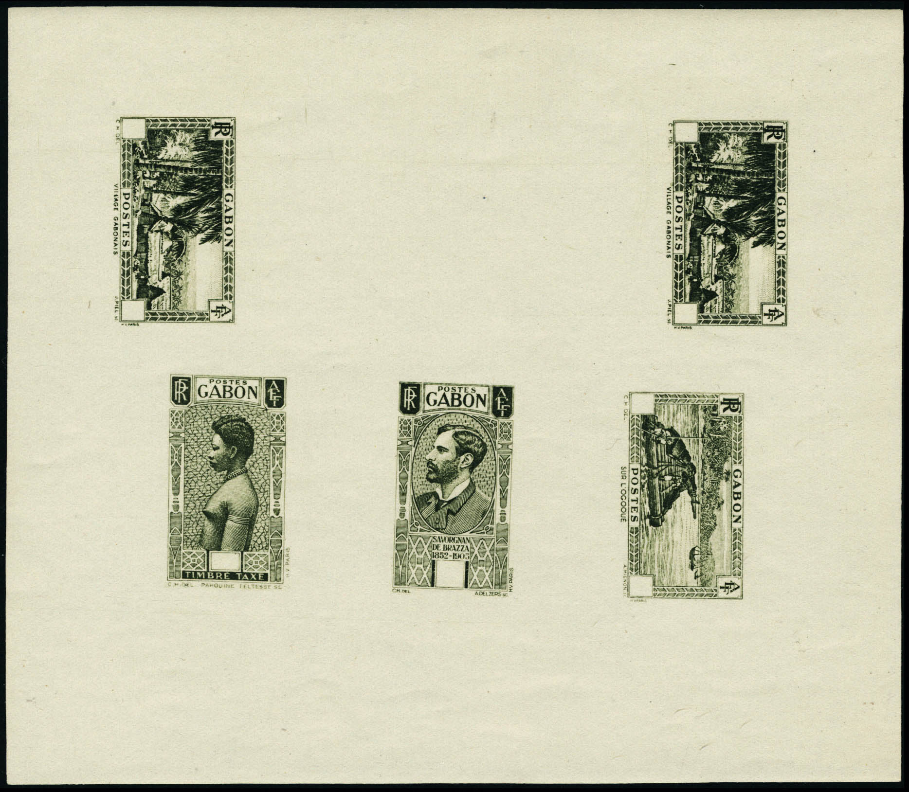 Lot 1956 - MONACO, FRENCH COLONIES A-Z INCLUDING RARITIES gabon - Francois Feldman F.C.N.P François FELDMAN sale #128 Lot 1956 - MONACO, FRENCH COLONIES A-Z INCLUDING RARITIES gabon - Francois Feldman F.C.N.P François FELDMAN sale #128