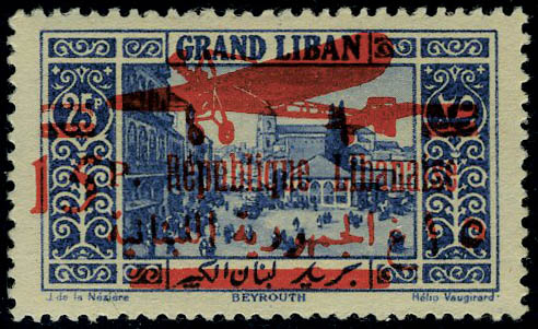 Lot 1975 - MONACO, FRENCH COLONIES A-Z INCLUDING RARITIES GRAND LIBAN, POSTE AERIENNE - Francois Feldman F.C.N.P François FELDMAN sale #128 Lot 1975 - MONACO, FRENCH COLONIES A-Z INCLUDING RARITIES GRAND LIBAN, POSTE AERIENNE - Francois Feldman F.C.N.P François FELDMAN sale #128